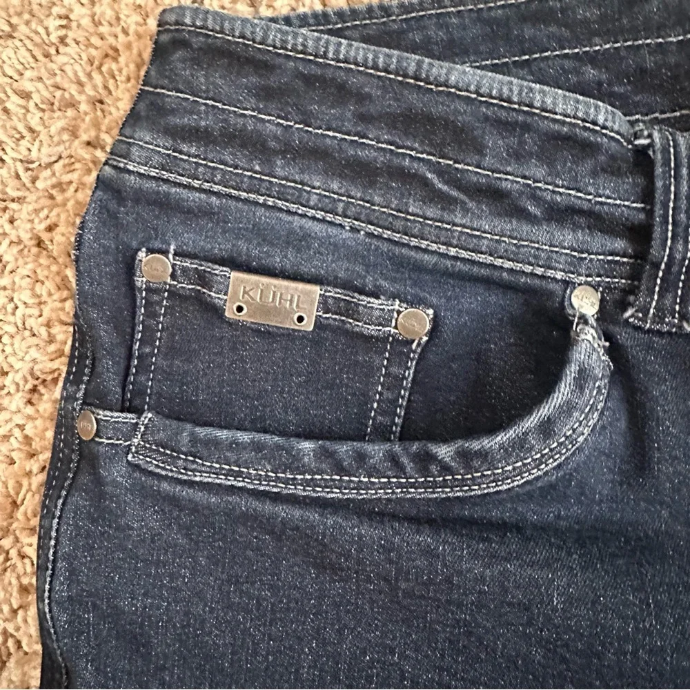 KUHL Dark Blue Denim Jeans - Picture 8 of 9